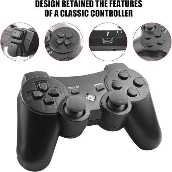 Controle Sem Fio PS3 Compatível c/ Playstation 3 - Imagem 3