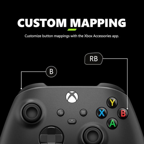Controle Sem Fio Xbox Series - Preto - Imagem 3
