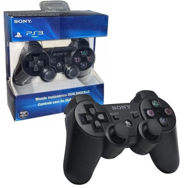 Controle Sem Fio PS3 Compatível c/ Playstation 3